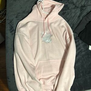 Custom Made Embroidered Hello Kitty Hoodie